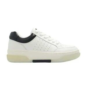 AMIRI Stadium Low Top Unisex Sneakers White Black Leather Platform Shoes